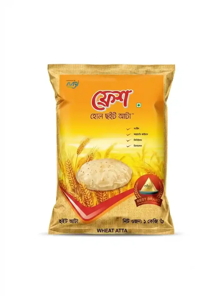 Fresh Whole Wheat Red Atta – 1 kg