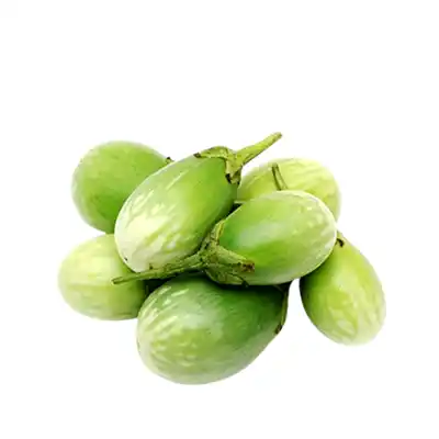 Sobuj Gol Begun (Green Round Brinjal) –1kg