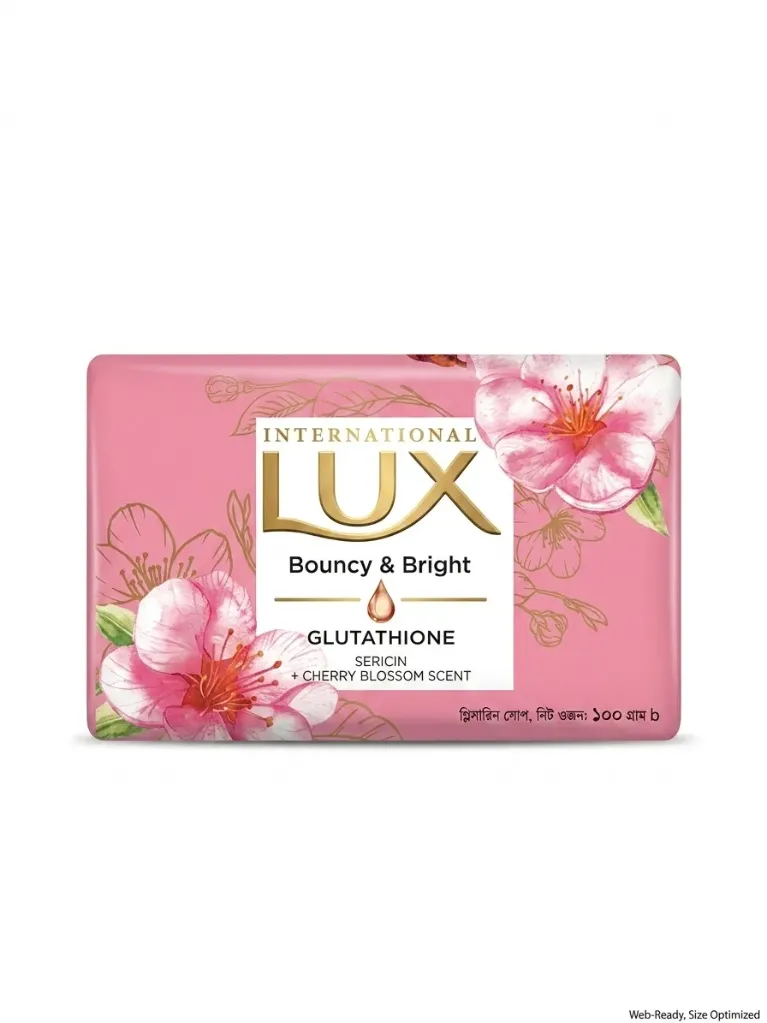 Lux Cherry Blossom Scent Skin Brightening Soap – 125g