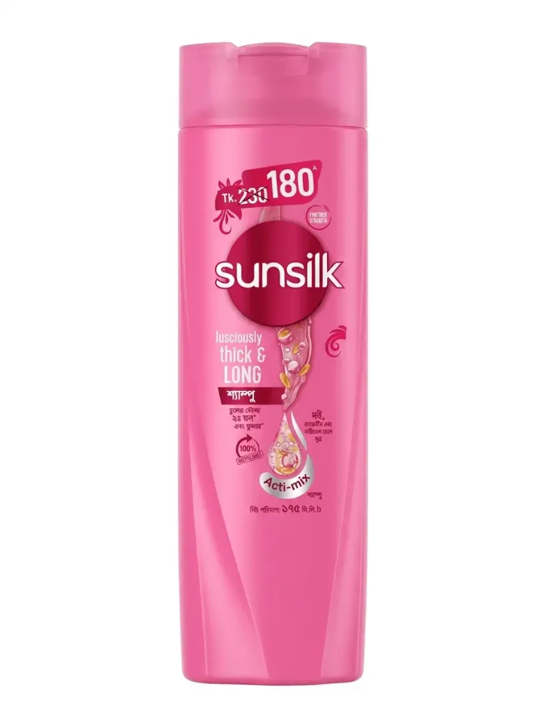 Sunsilk Shampoo Lusciously Thick & Long  – 170ml